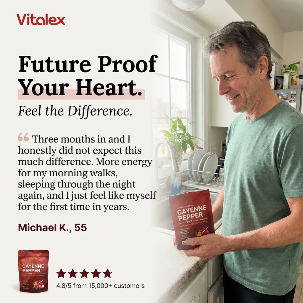 Vitalex Cayenne Pepper Softgels
